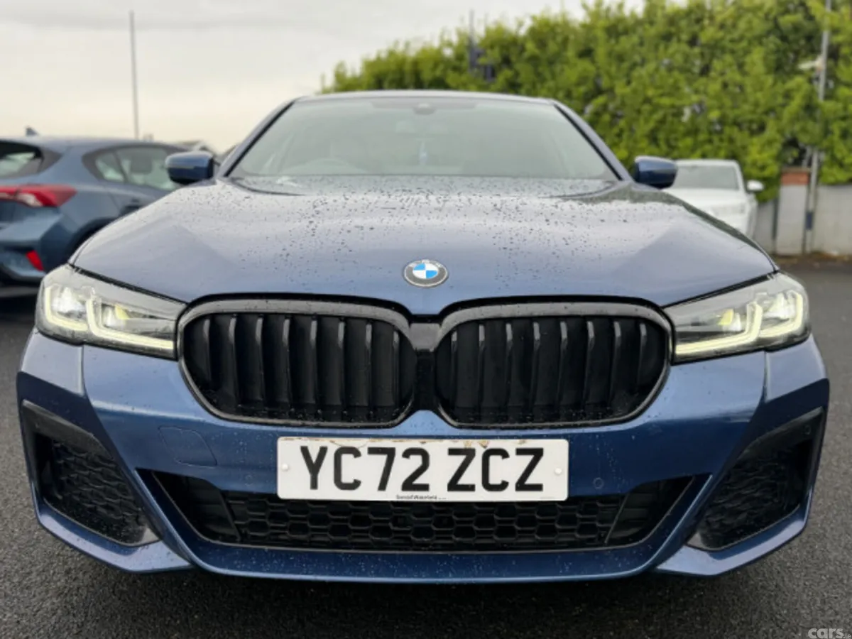 BMW 5-Series Saloon, Diesel, 2022, Blue