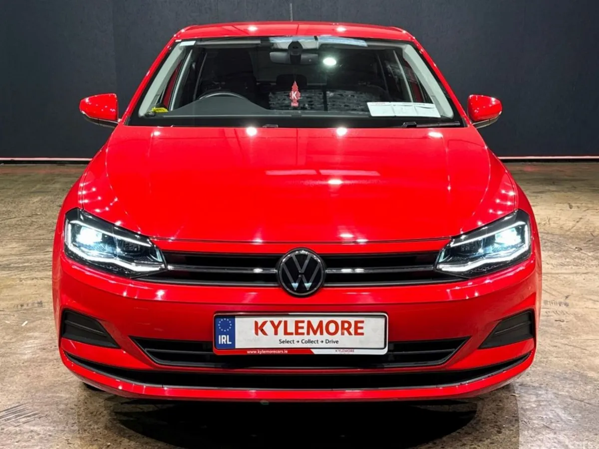Volkswagen Polo Hatchback, Petrol, 2022, Red