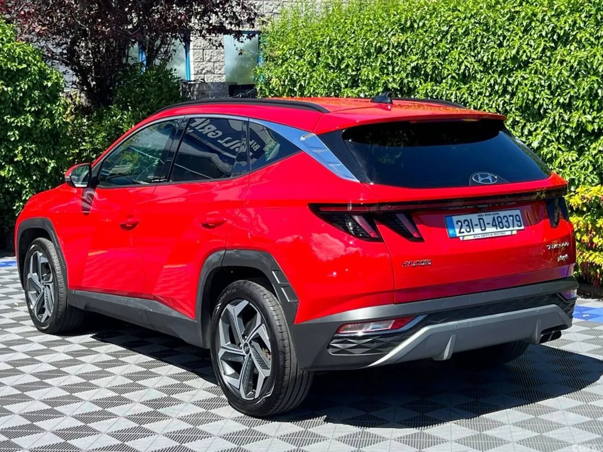 Hyundai Tucson SUV, Petrol Plug-in Hybrid, 2023, Red
