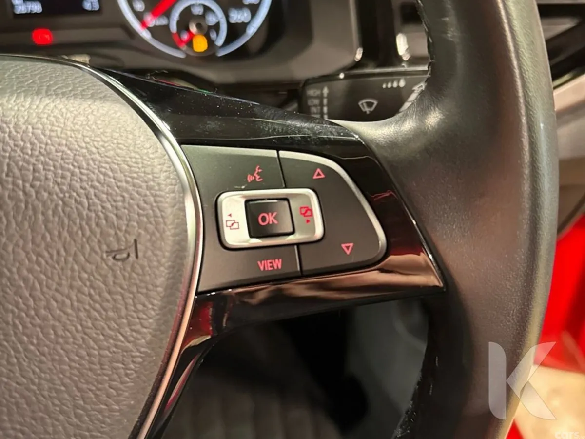 Volkswagen Polo Hatchback, Petrol, 2022, Red