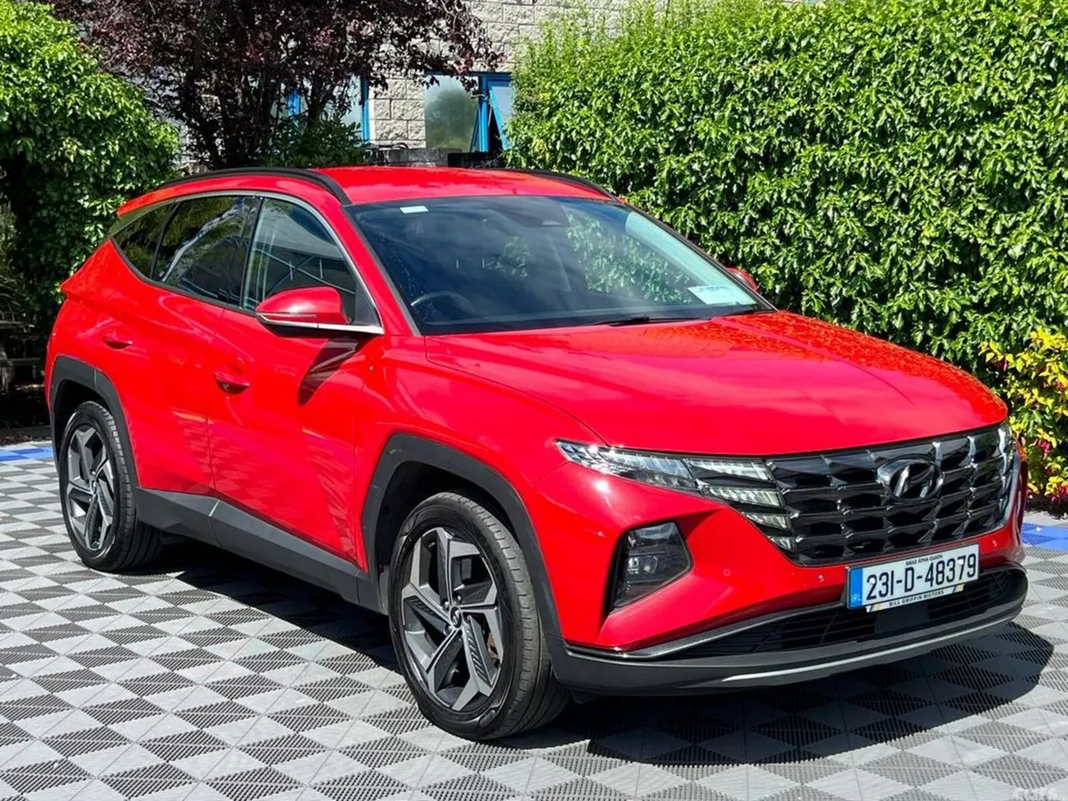 Hyundai Tucson SUV, Petrol Plug-in Hybrid, 2023, Red
