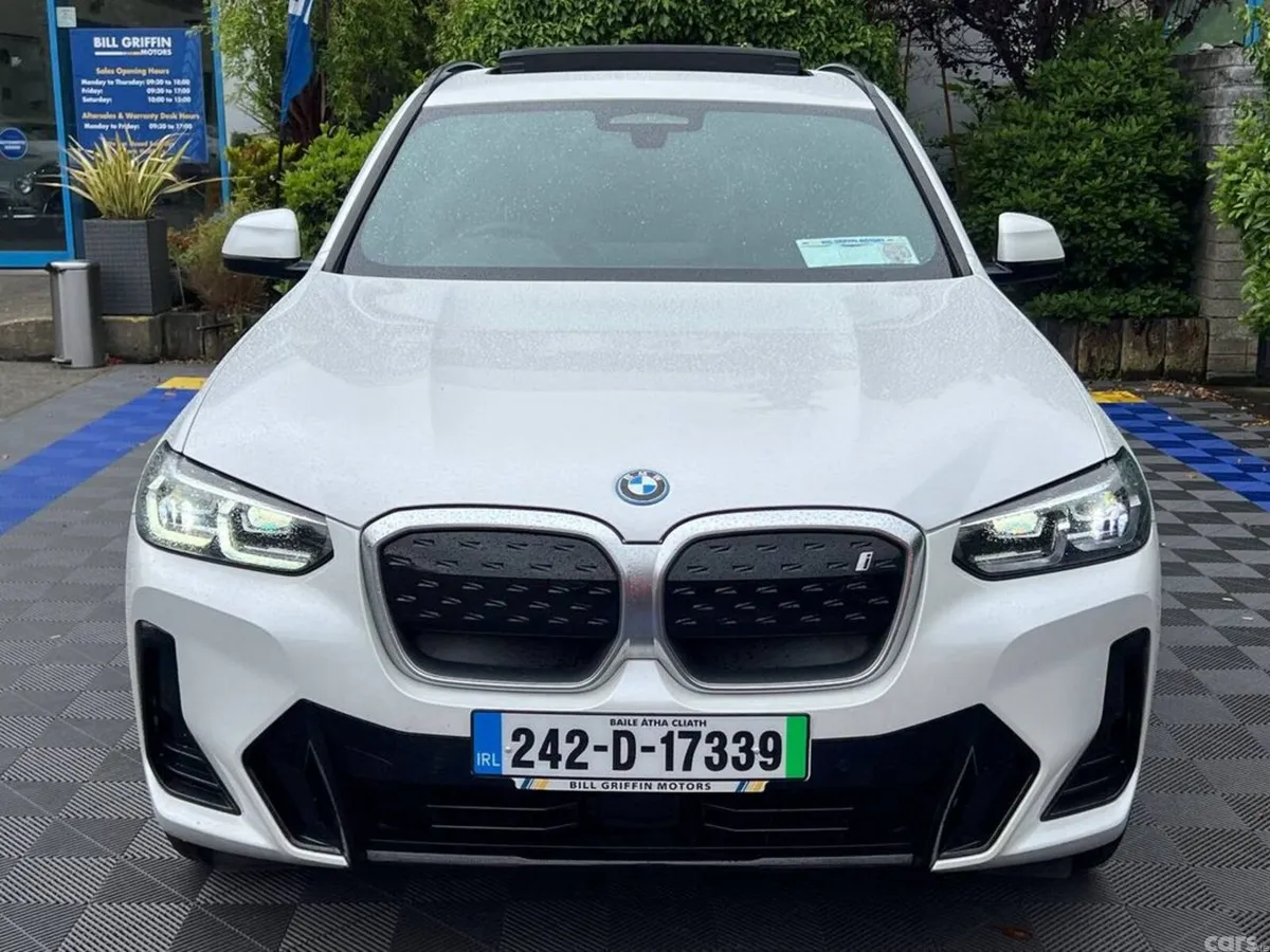 BMW iX3 SUV, Electric, 2024, White
