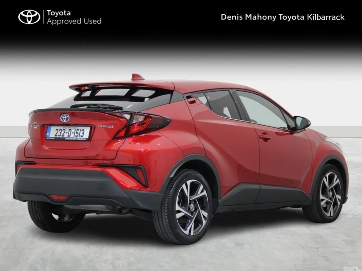 Toyota C-HR SUV, Petrol Hybrid, 2023, Red