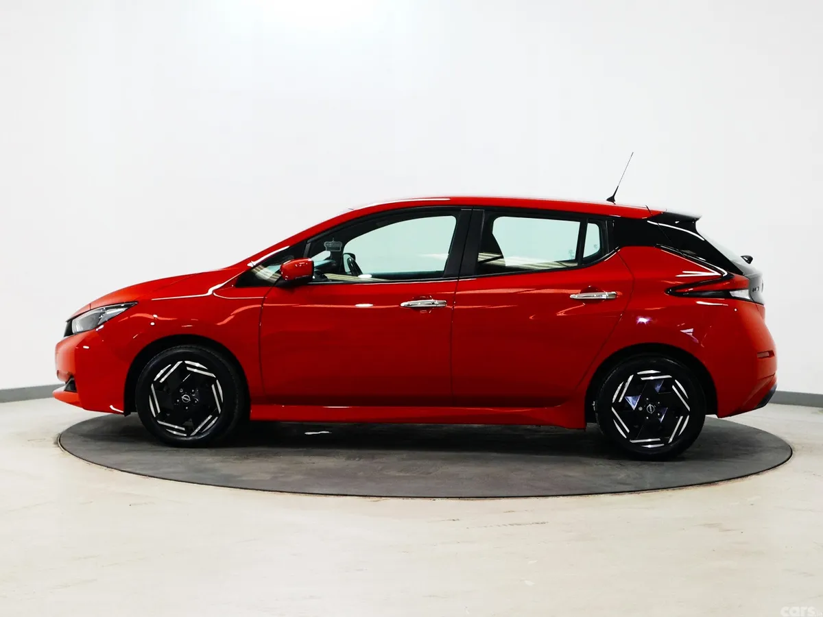 Nissan Leaf Hatchback, Electric, 2022, Red