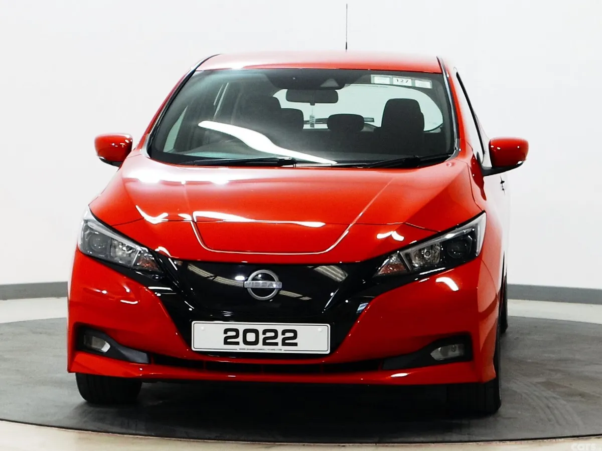 Nissan Leaf Hatchback, Electric, 2022, Red
