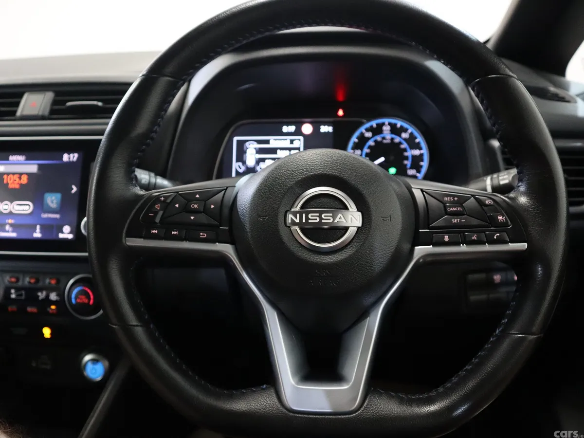 Nissan Leaf Hatchback, Electric, 2022, Red