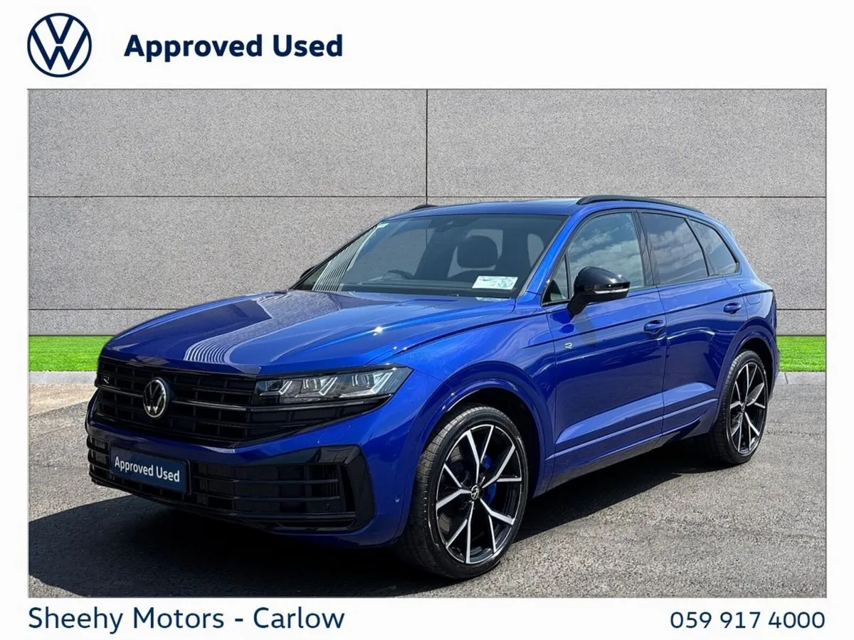 Volkswagen Touareg SUV, Petrol Plug-in Hybrid, 2024, Blue