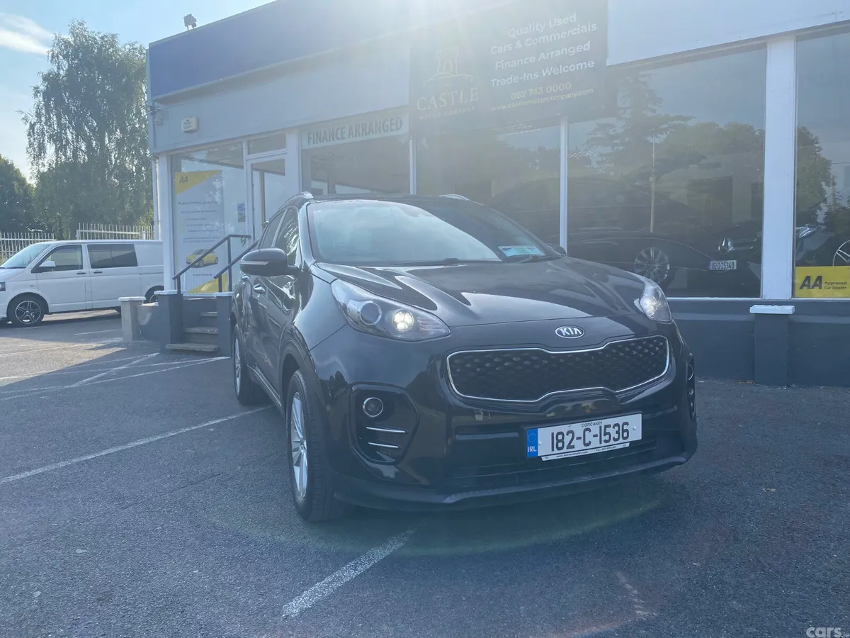 Kia Sportage SUV, Diesel, 2018, Black