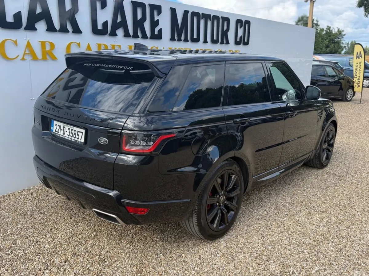 Land Rover Range Rover Sport SUV, Petrol Plug-in Hybrid, 2022, Black