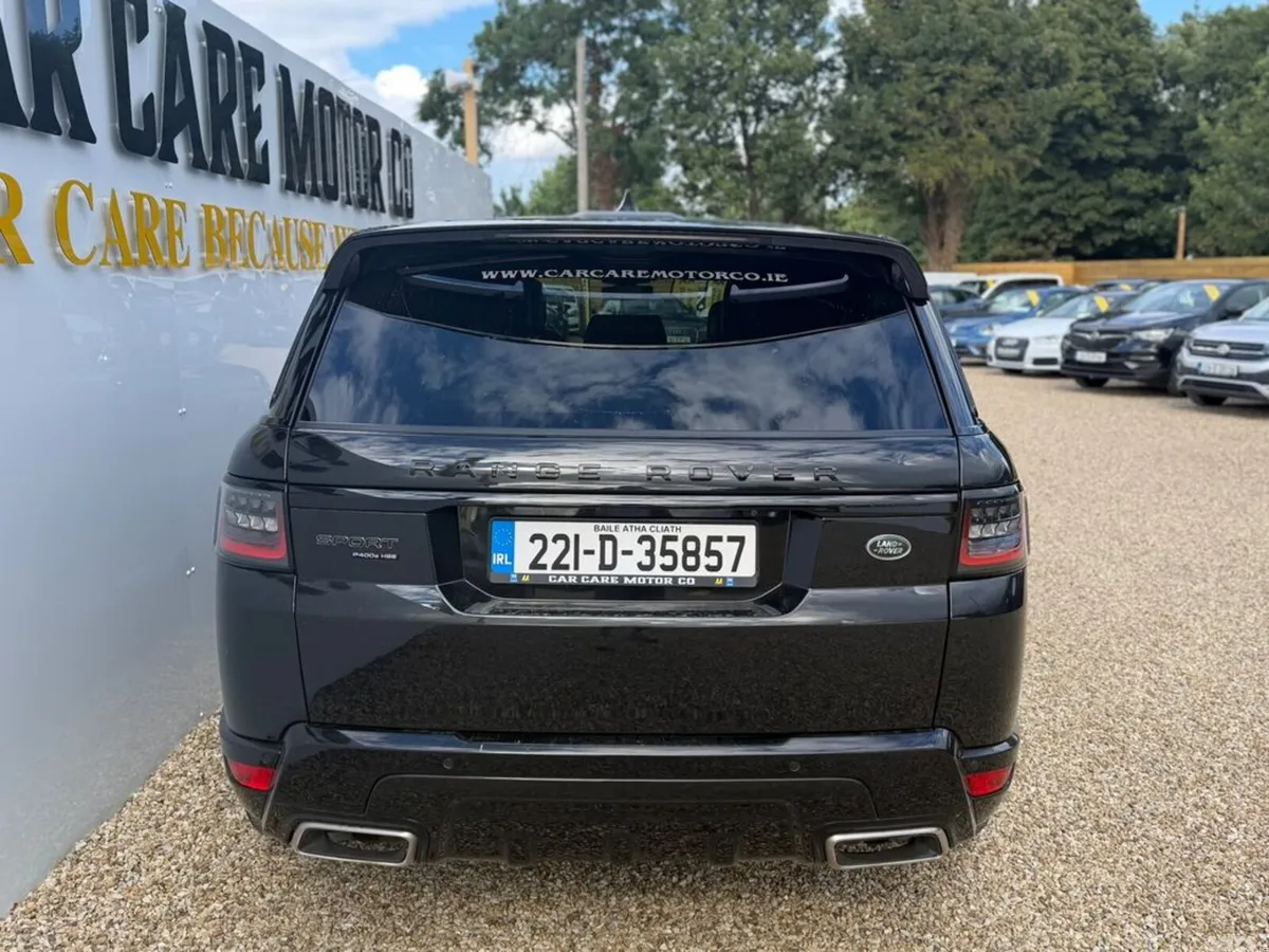 Land Rover Range Rover Sport SUV, Petrol Plug-in Hybrid, 2022, Black