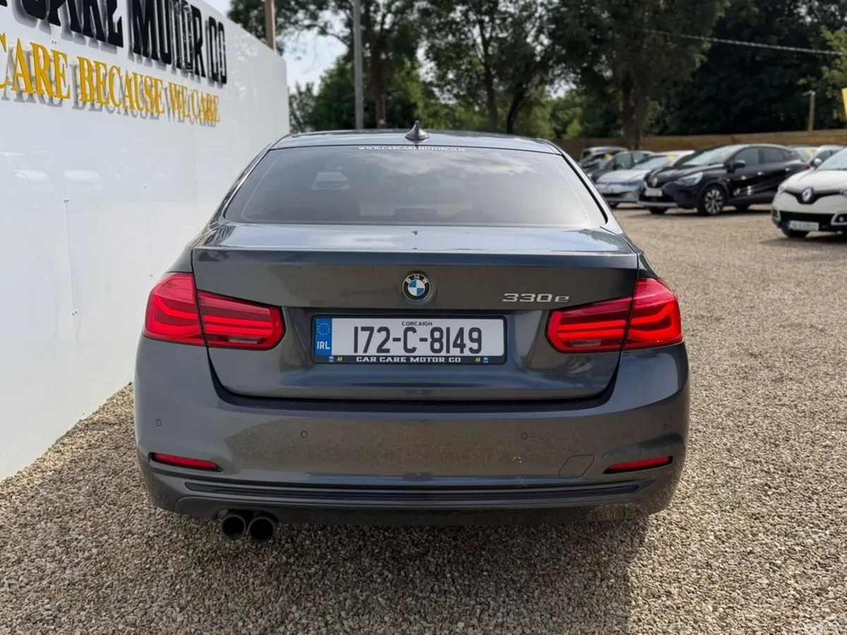 BMW 3-Series Saloon, Petrol Plug-in Hybrid, 2017, Grey