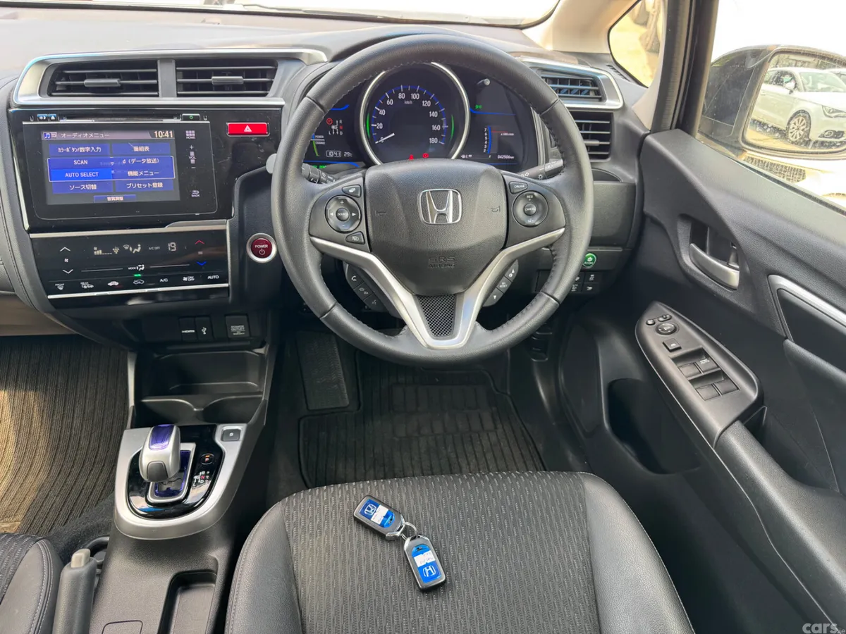 Honda Fit Hatchback, Petrol Hybrid, 2015, Black