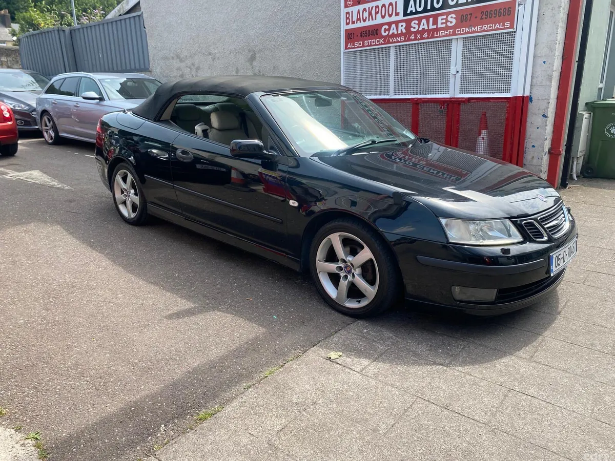 Saab 9-3 Convertible, Petrol, 2005, Black