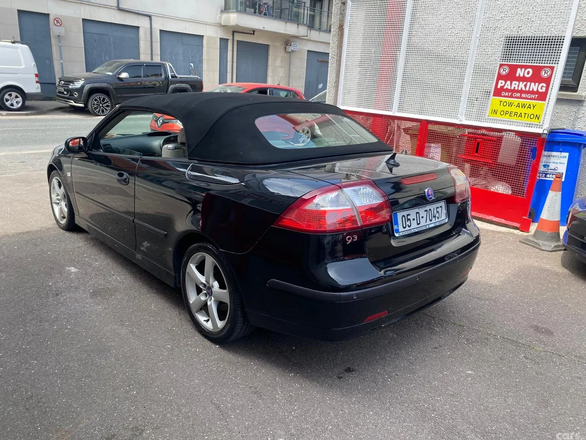 Saab 9-3 Convertible, Petrol, 2005, Black