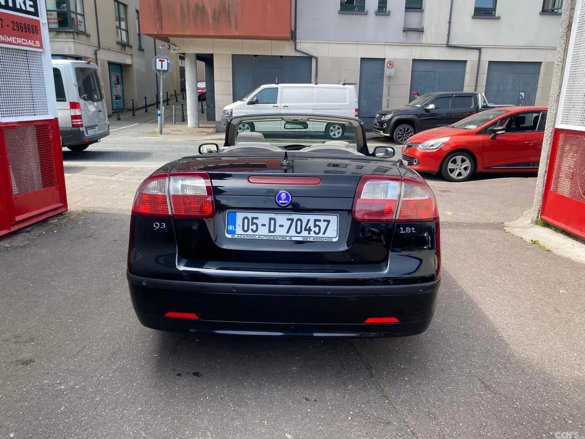 Saab 9-3 Convertible, Petrol, 2005, Black
