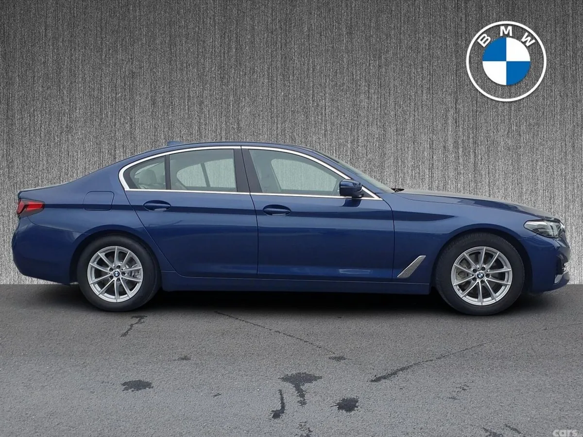 BMW 5-Series Saloon, Diesel, 2022, Blue