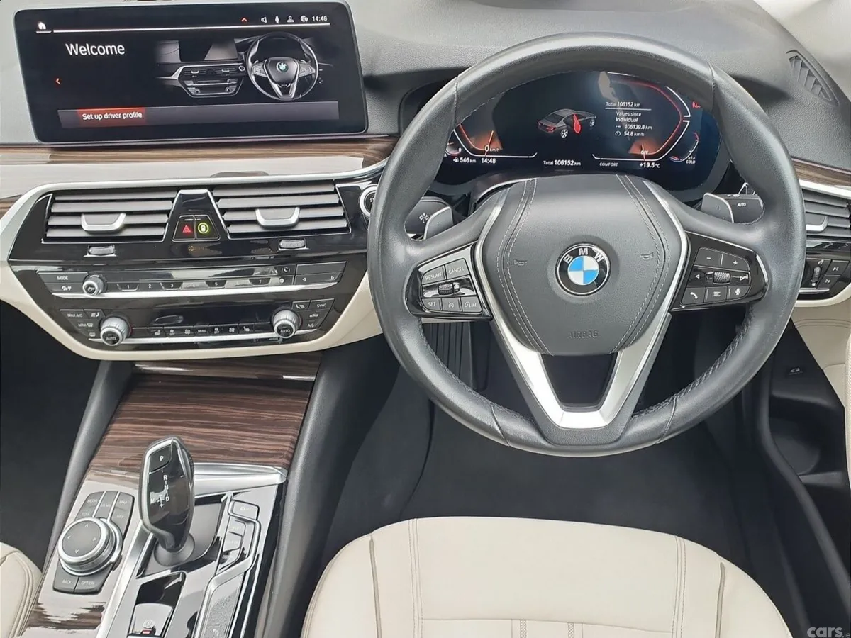 BMW 5-Series Saloon, Diesel, 2022, Blue