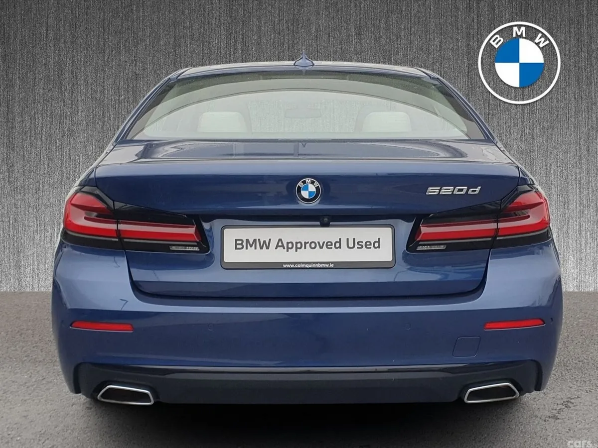 BMW 5-Series Saloon, Diesel, 2022, Blue