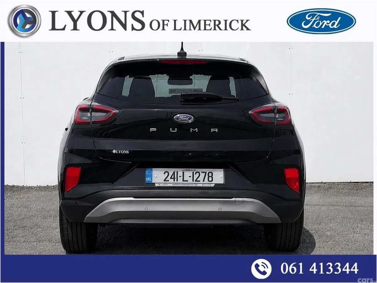 Ford Puma MPV, Petrol Hybrid, 2024, Black