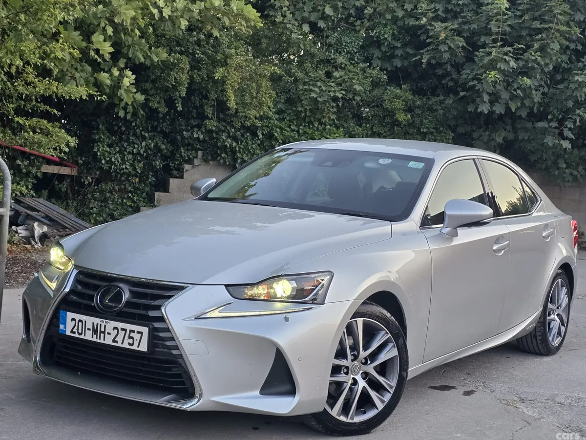 Lexus IS Saloon, Petrol Hybrid, 2020, Silver