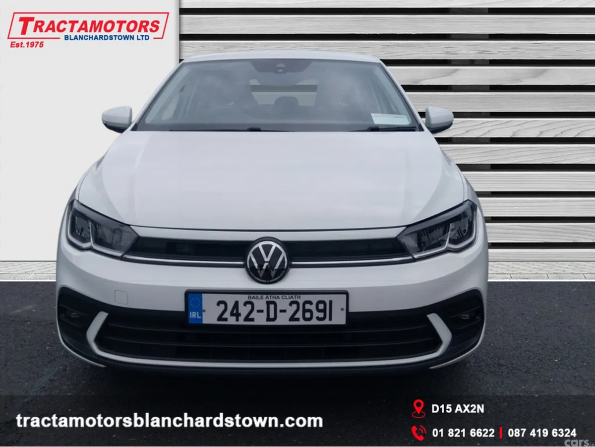 Volkswagen Polo Hatchback, Petrol, 2024, White