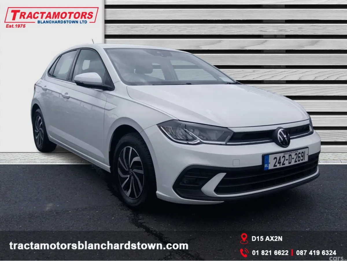 Volkswagen Polo Hatchback, Petrol, 2024, White
