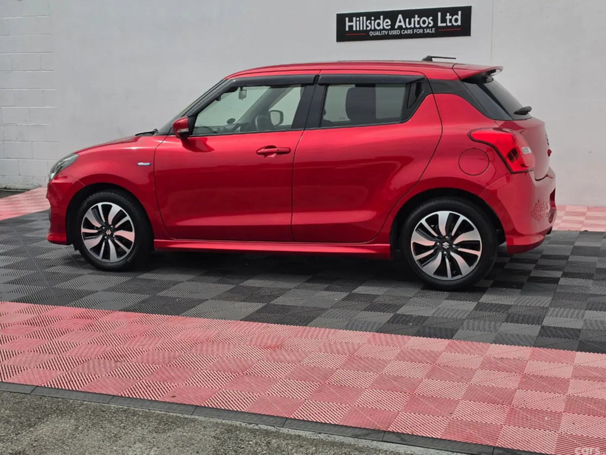Suzuki Swift Hatchback, Petrol Hybrid, 2017, Red