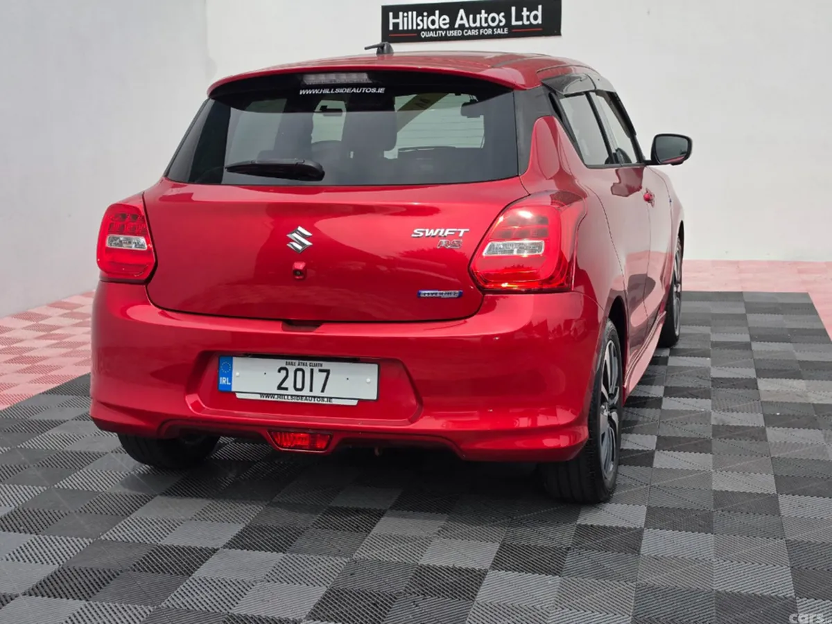 Suzuki Swift Hatchback, Petrol Hybrid, 2017, Red