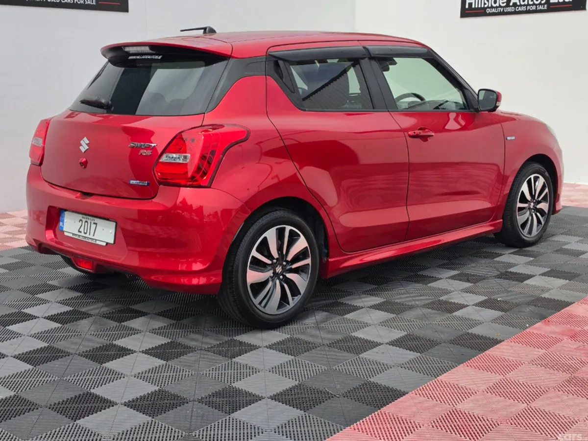 Suzuki Swift Hatchback, Petrol Hybrid, 2017, Red