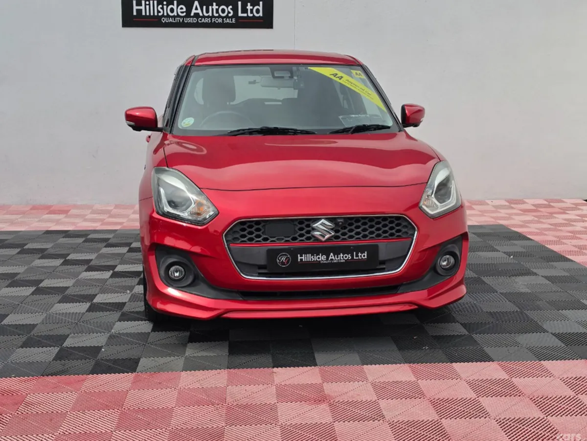 Suzuki Swift Hatchback, Petrol Hybrid, 2017, Red