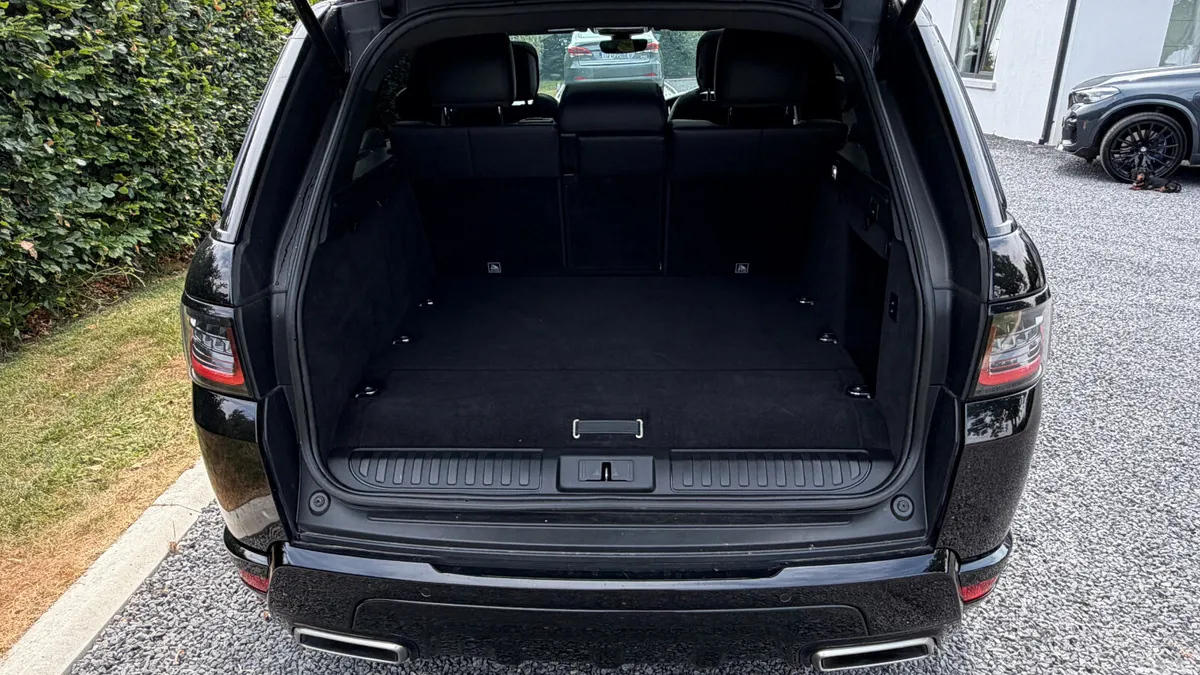 Land Rover Range Rover Sport SUV, Petrol Hybrid, 2021, Black