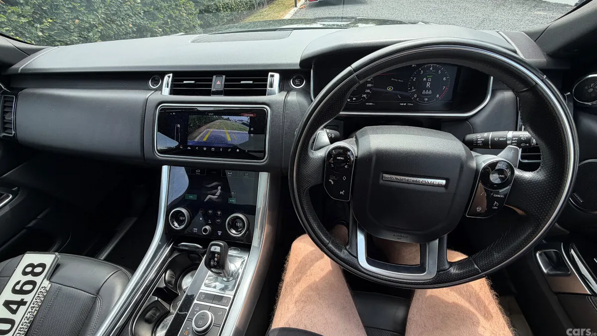Land Rover Range Rover Sport SUV, Petrol Hybrid, 2021, Black