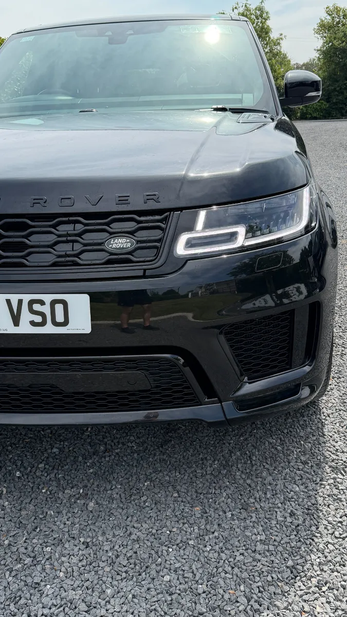 Land Rover Range Rover Sport SUV, Petrol Hybrid, 2021, Black