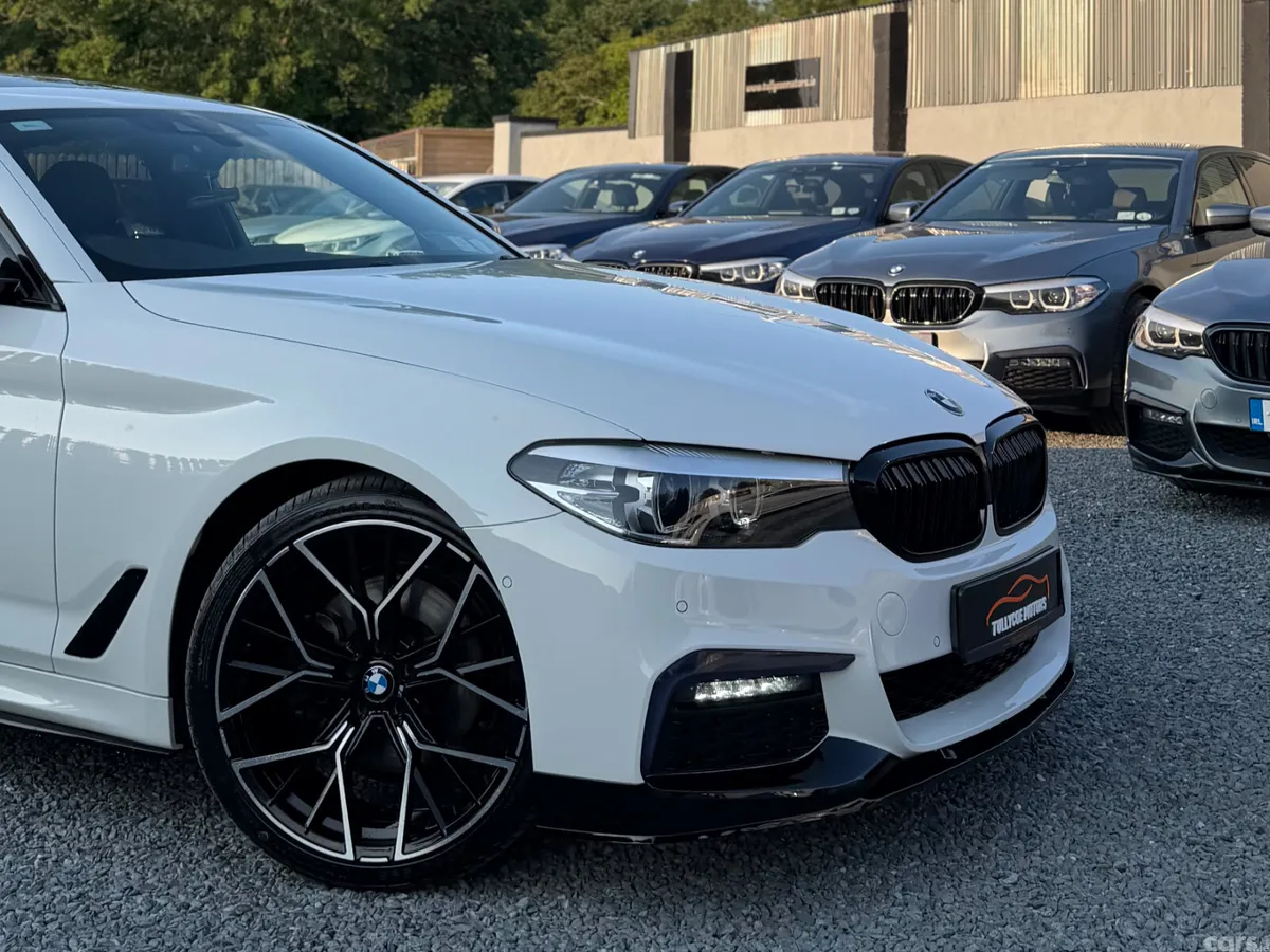 BMW 5-Series Saloon, Diesel, 2019, White