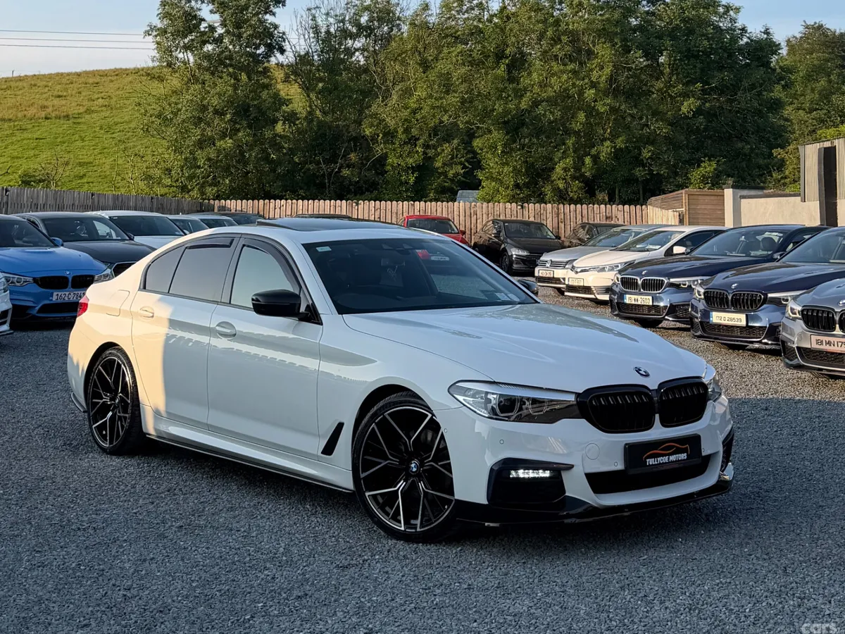 BMW 5-Series Saloon, Diesel, 2019, White