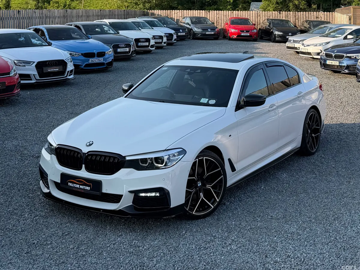 BMW 5-Series Saloon, Diesel, 2019, White