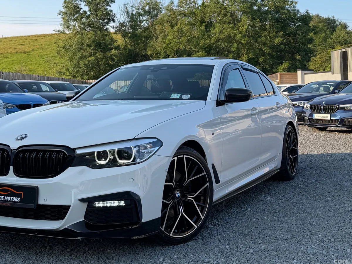 BMW 5-Series Saloon, Diesel, 2019, White