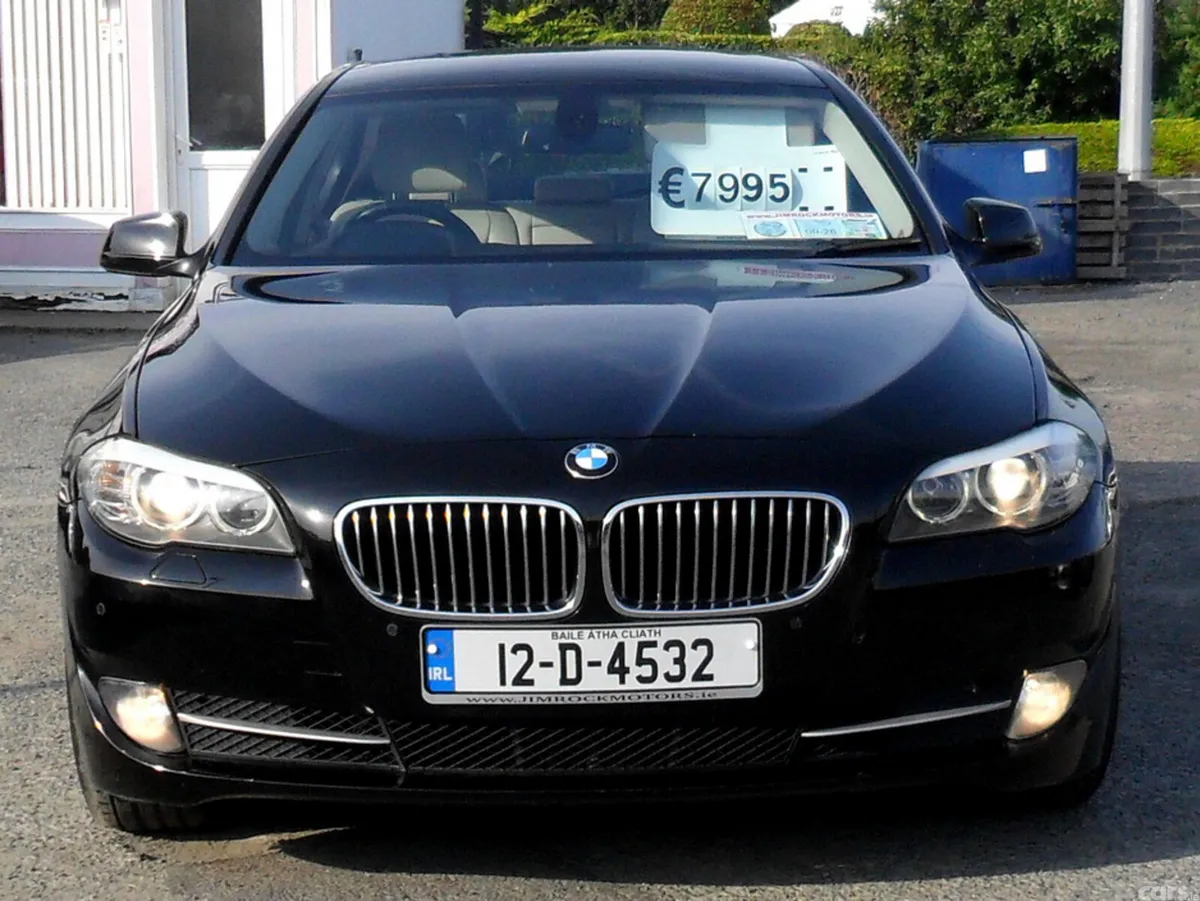 BMW 5-Series Saloon, Diesel, 2012, Black