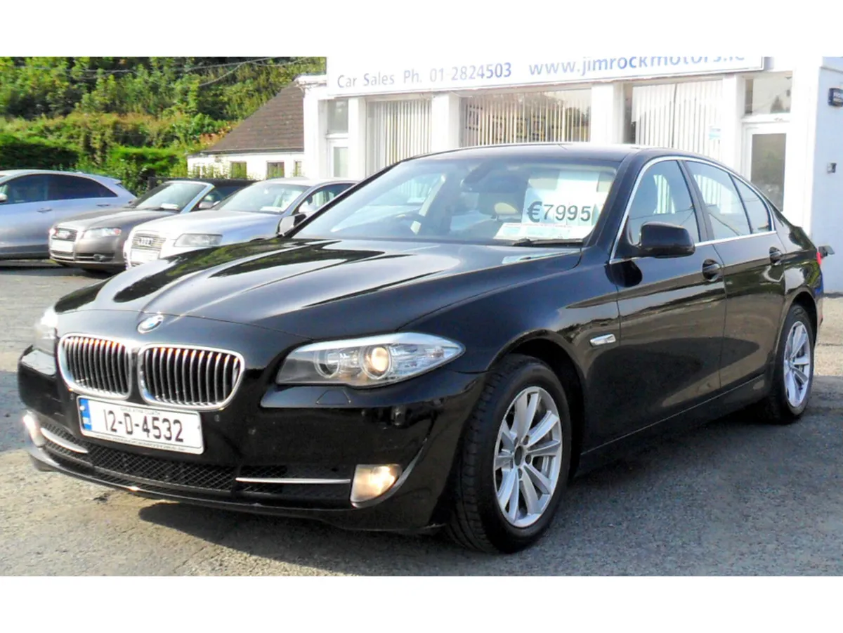 BMW 5-Series Saloon, Diesel, 2012, Black