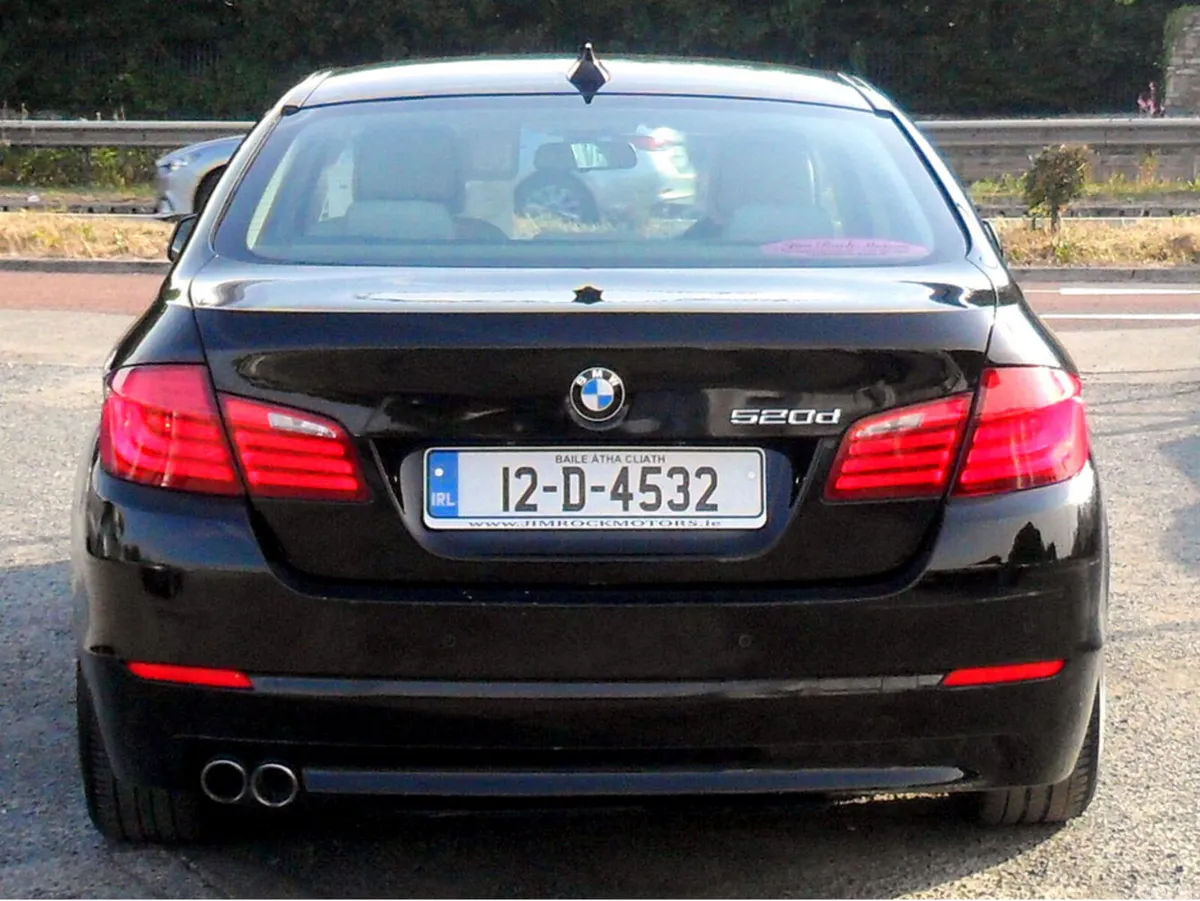 BMW 5-Series Saloon, Diesel, 2012, Black