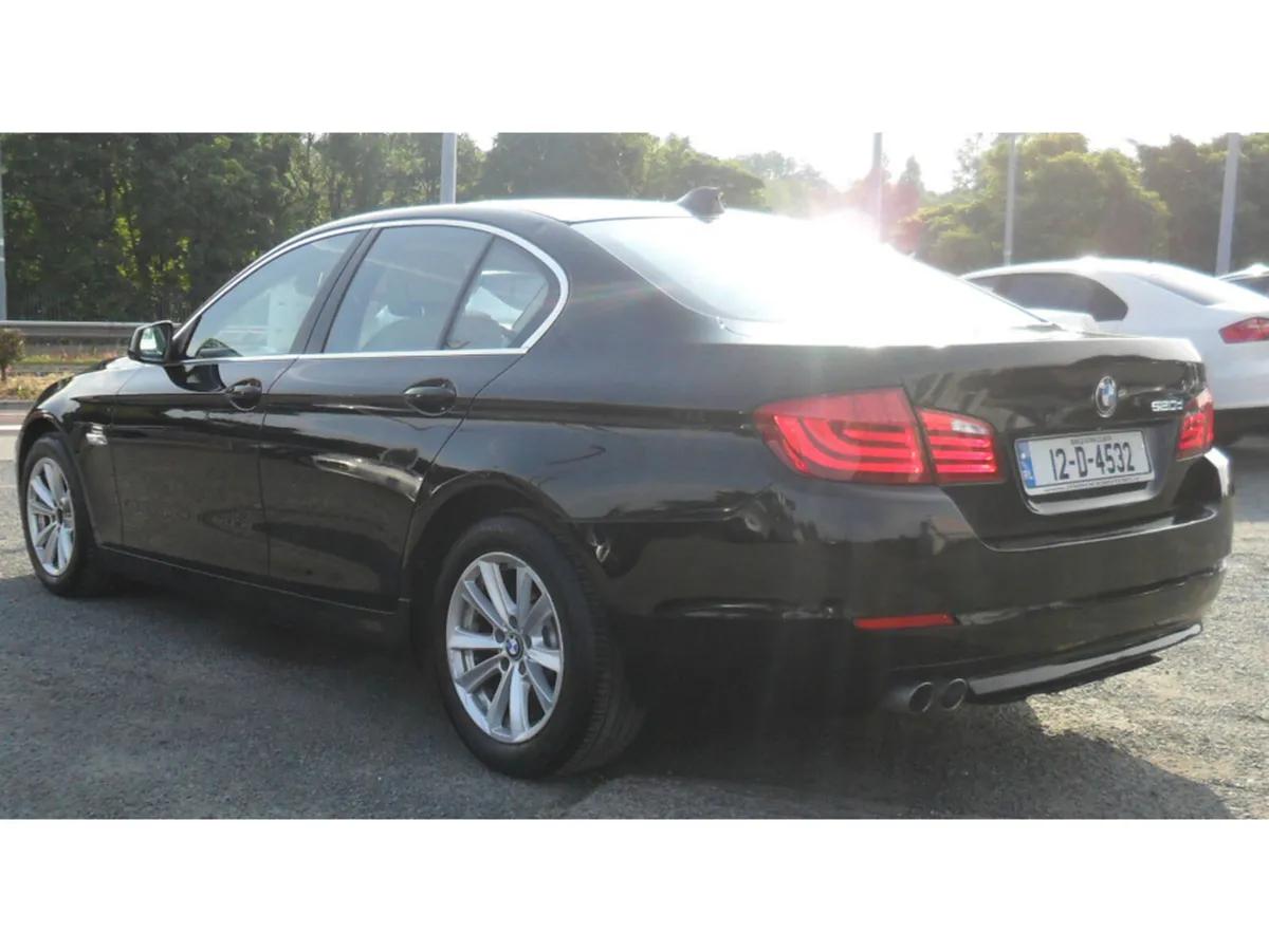 BMW 5-Series Saloon, Diesel, 2012, Black