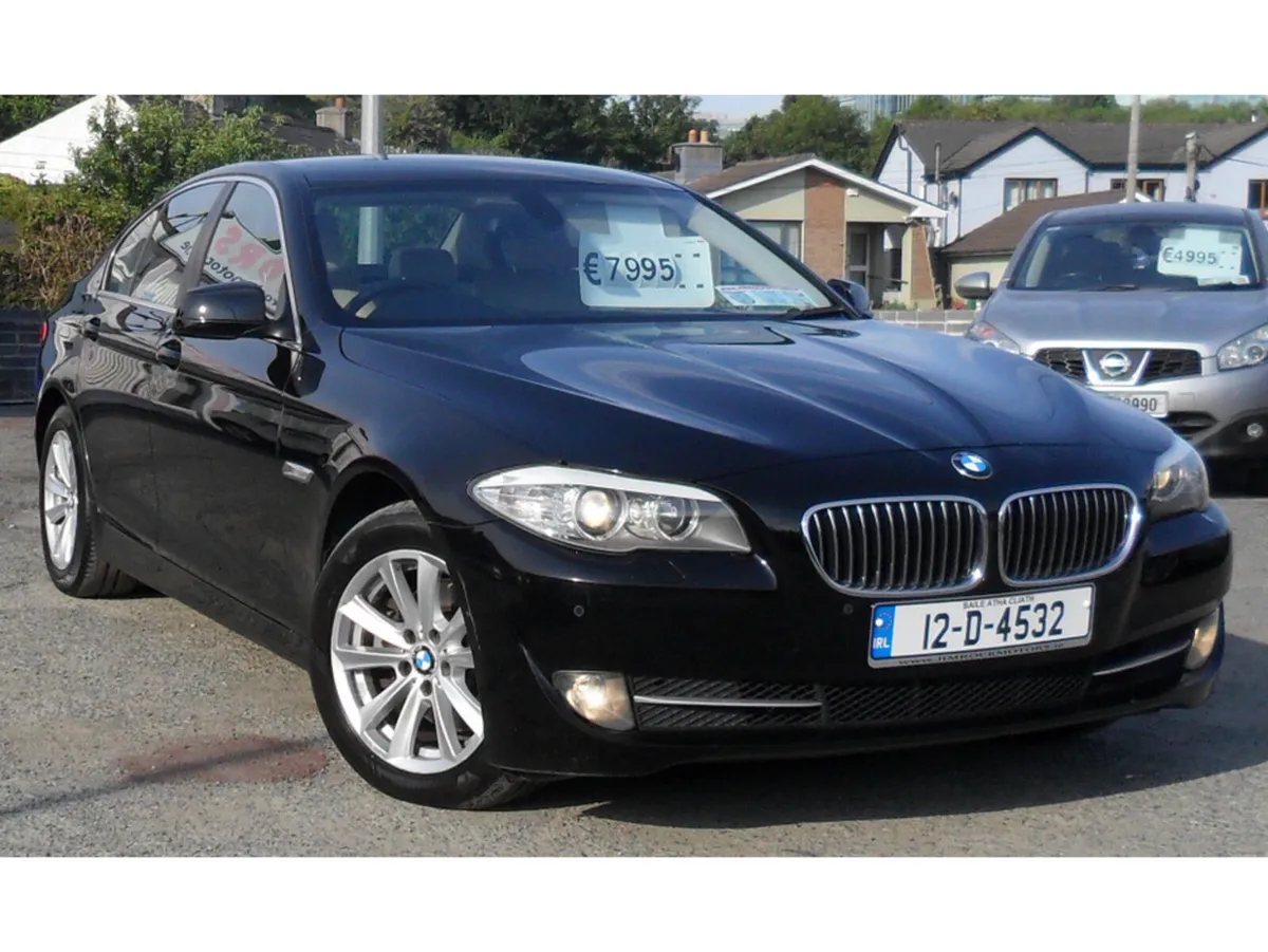 BMW 5-Series Saloon, Diesel, 2012, Black