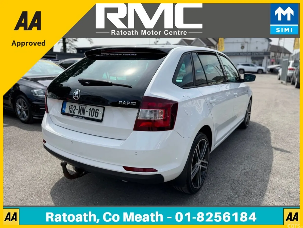 Skoda Rapid Hatchback, Diesel, 2015, White