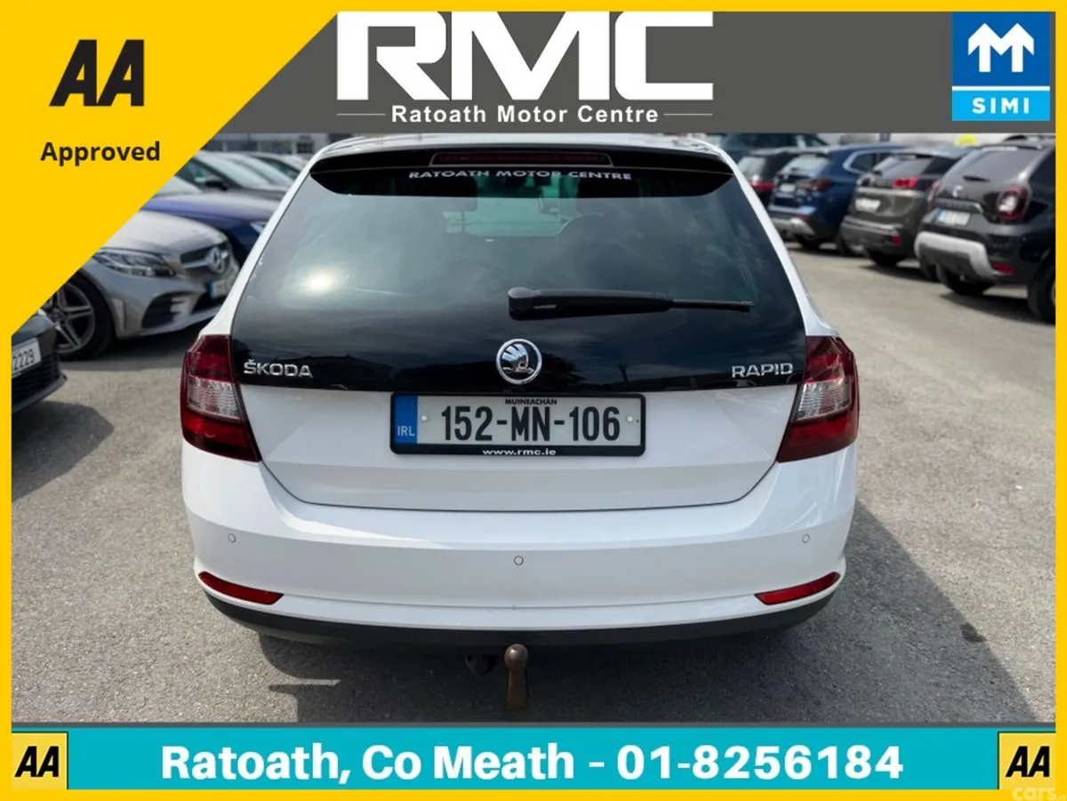 Skoda Rapid Hatchback, Diesel, 2015, White