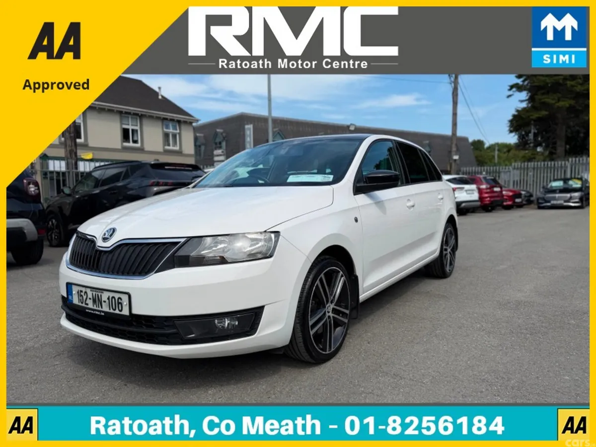 Skoda Rapid Hatchback, Diesel, 2015, White