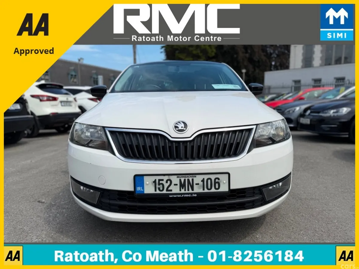 Skoda Rapid Hatchback, Diesel, 2015, White