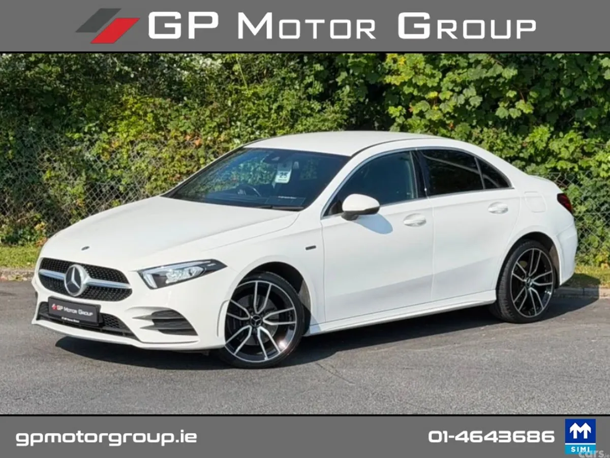 Mercedes-Benz A-Class Saloon, Petrol Plug-in Hybrid, 2021, White