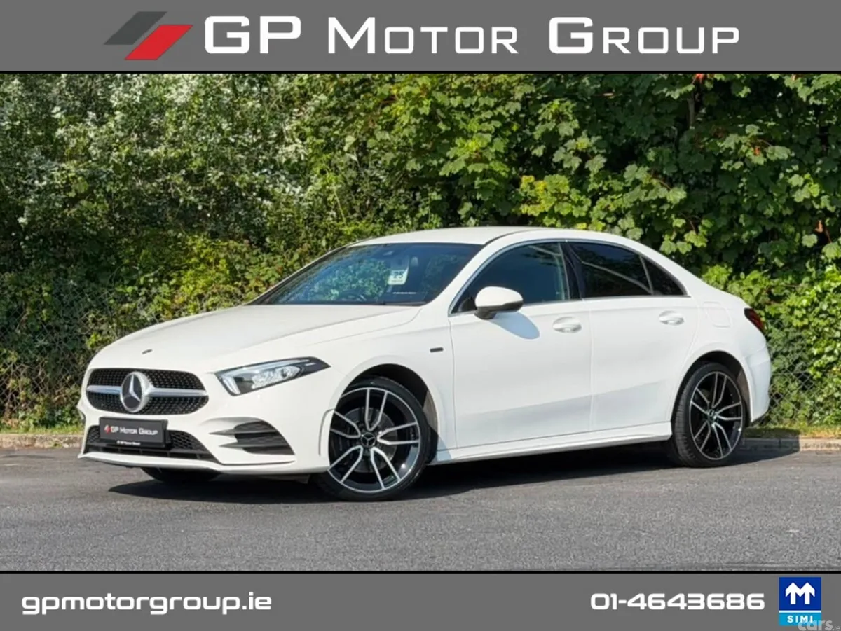 Mercedes-Benz A-Class Saloon, Petrol Plug-in Hybrid, 2021, White