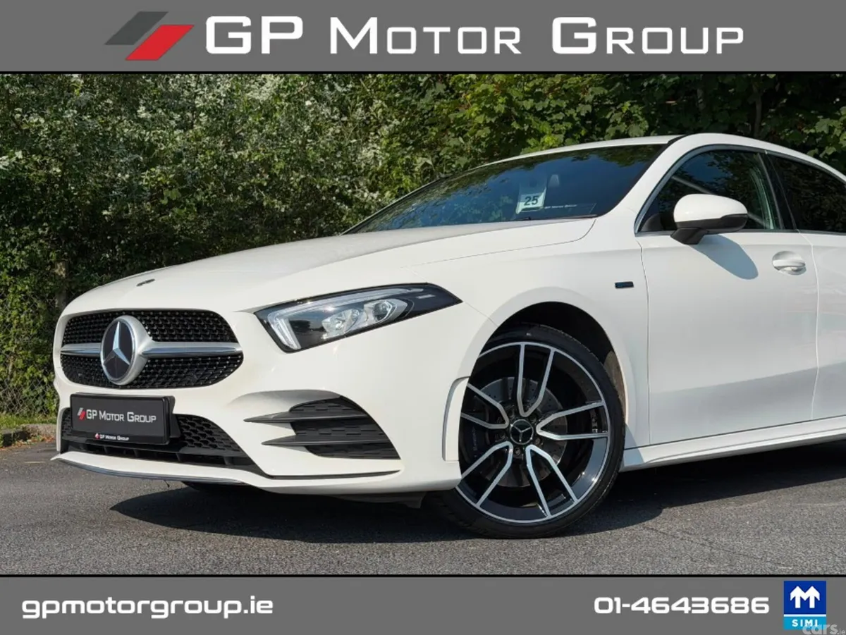 Mercedes-Benz A-Class Saloon, Petrol Plug-in Hybrid, 2021, White