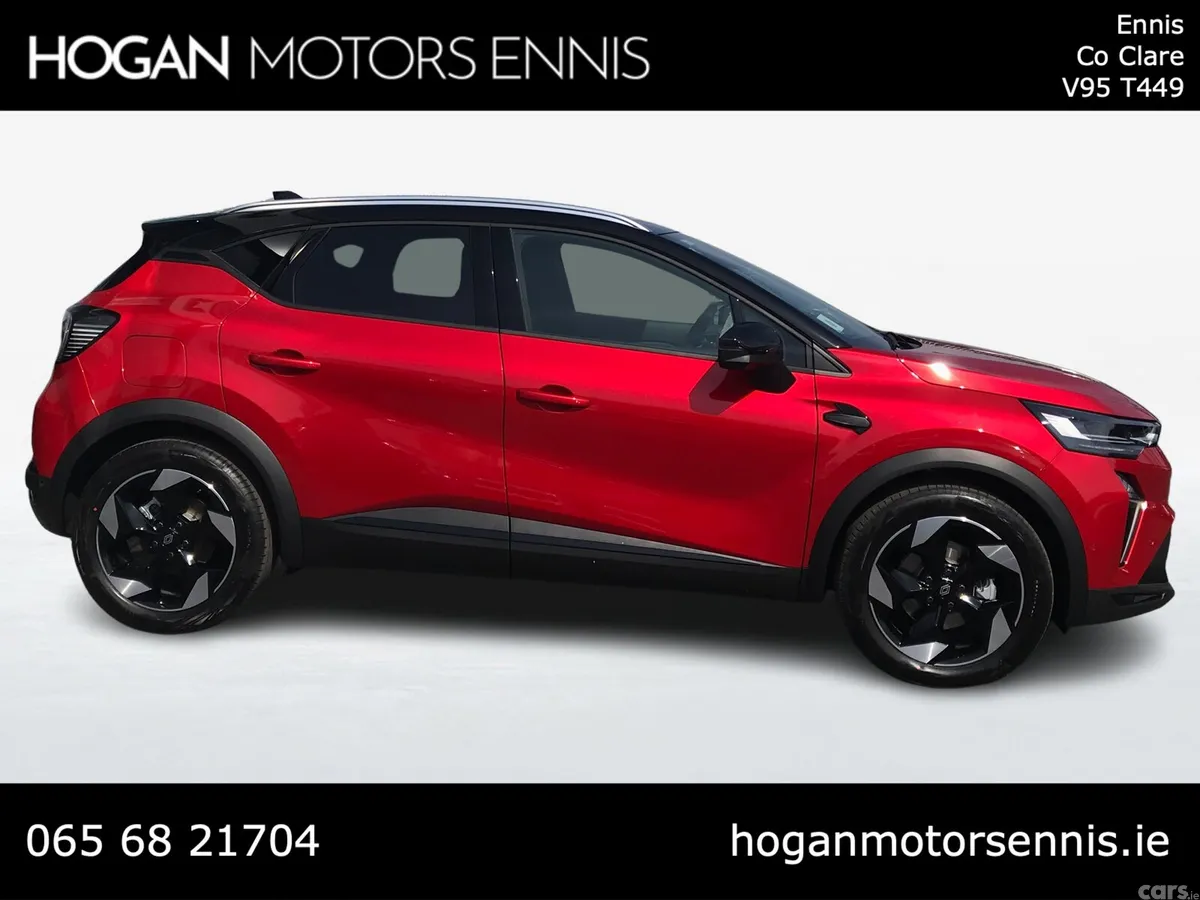 Renault Captur SUV, Petrol Hybrid, 2026, Red